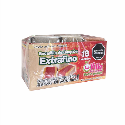 Bocadillo de Guayaba: Veleño Extrafino x 18und x 800gr