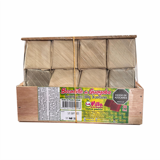 Bocadillo de Guayaba: Veleño x 36und x 700gr / x 1400 gr / x 1800 gr